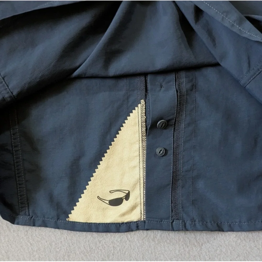 Kuhl Men's Dark Blue Casual Button Down Shirt - Picture 5 of 11